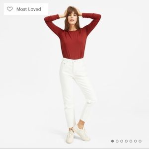 Everlane 90s Cheeky Jean (White) - Size 28 Regular